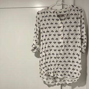 Ann Taylor Loft bee work tunic